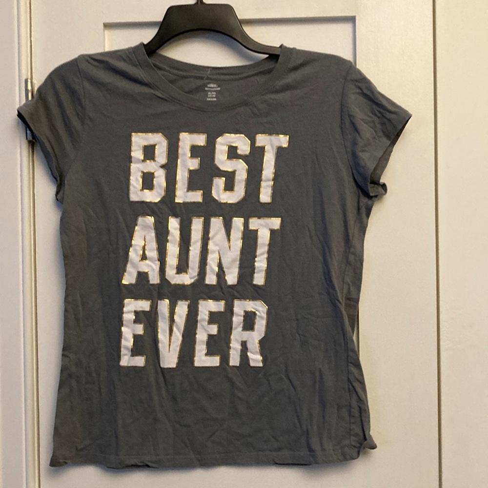 Best Aunt Ever novelty t-shirt